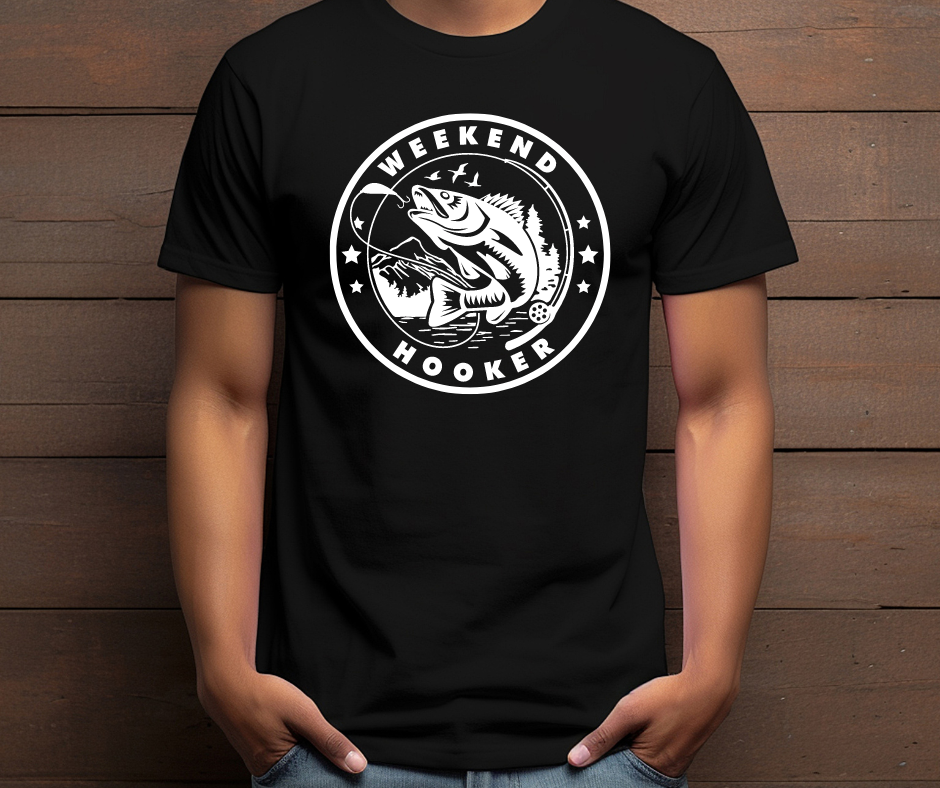 Men's Weekend Hooker Fishing T-shirt