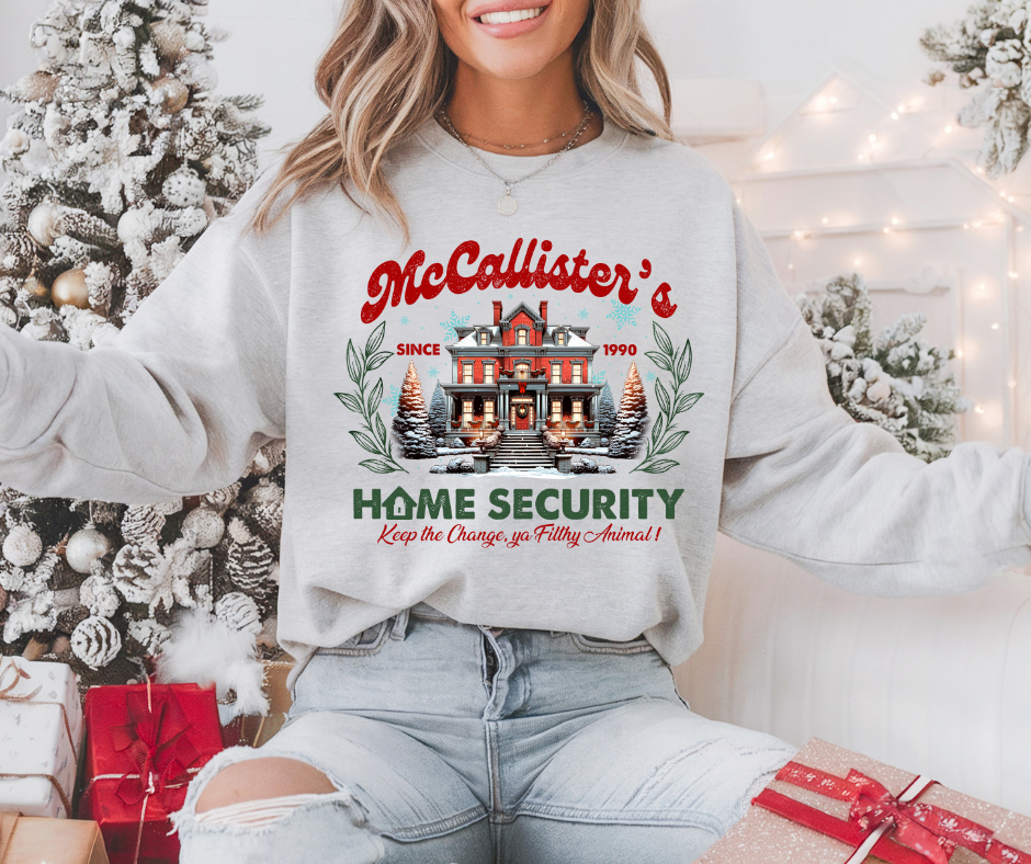 McCallister's Home Security Crewneck