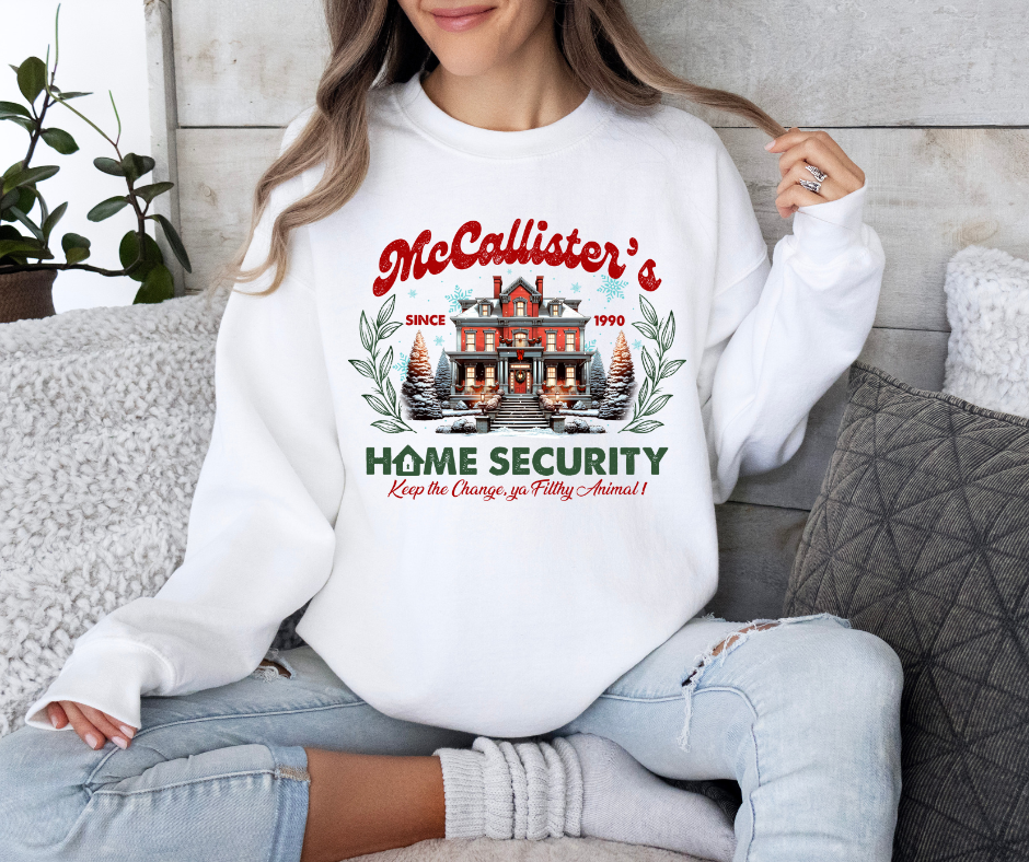 McCallister's Home Security Crewneck