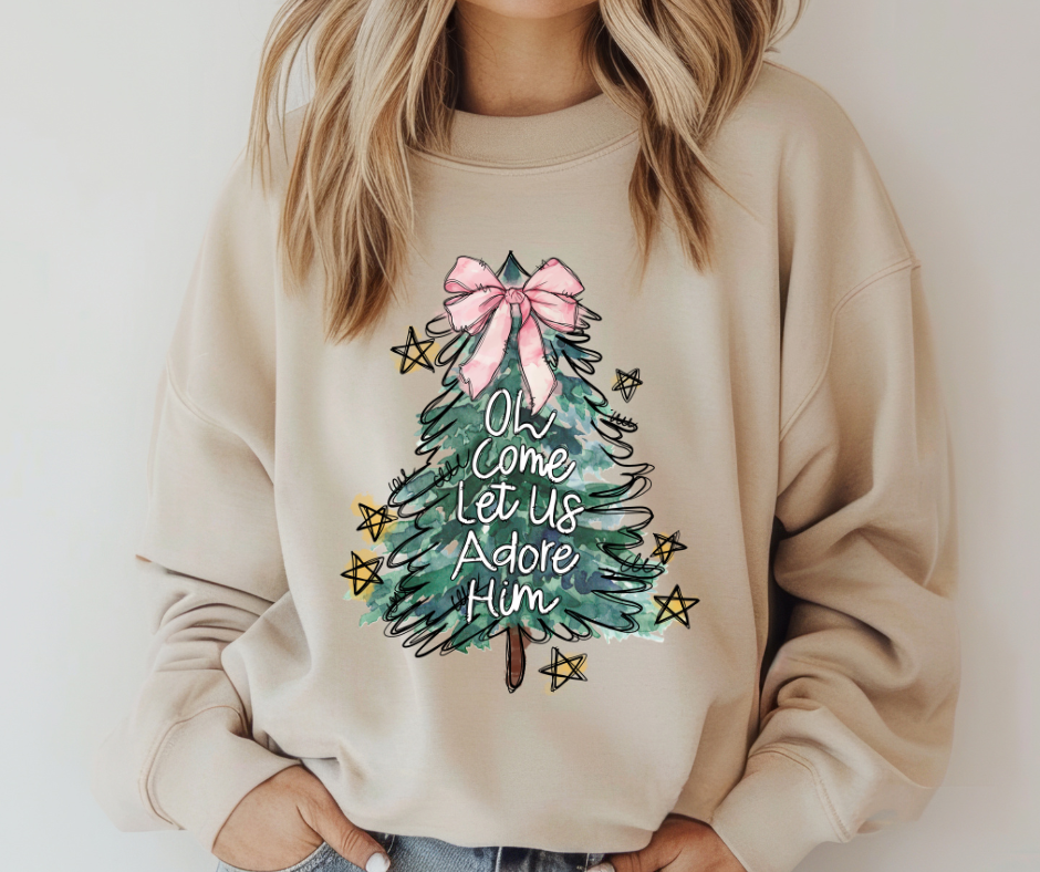 Christmas Tree Crewneck Sweatshirt