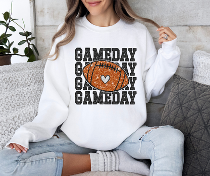 Gameday Football Crewneck Sweatshirt