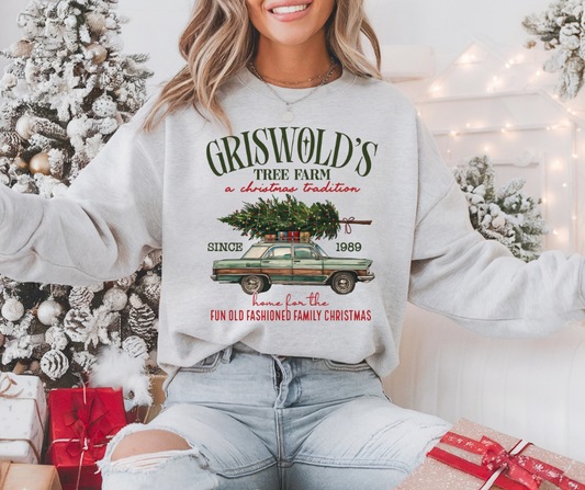 Griswold's Tree Farm Crewneck Sweatshirt