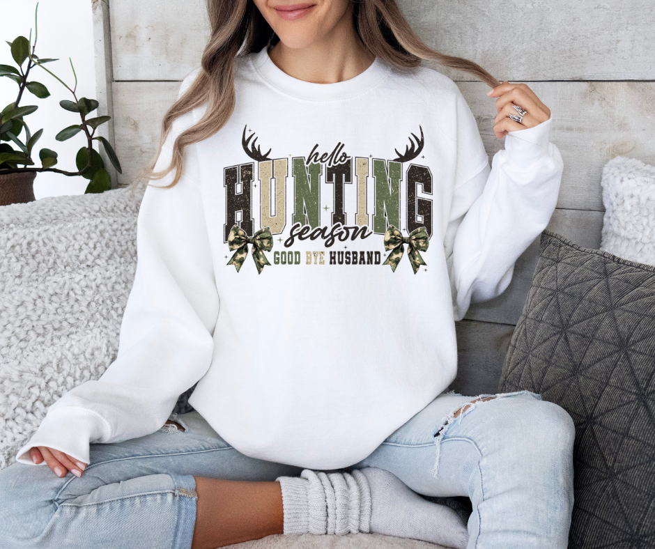 Hunting Wife Crewneck Sweatshirt