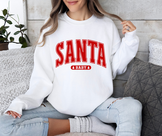 Santa Baby Crewneck Sweatshirt