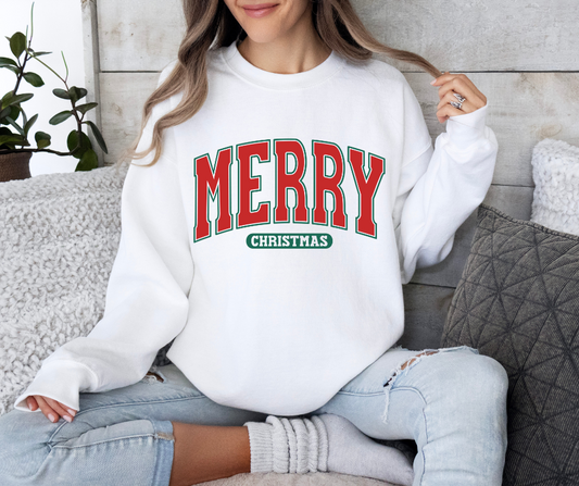 Merry Christmas Crewneck Sweatshirt