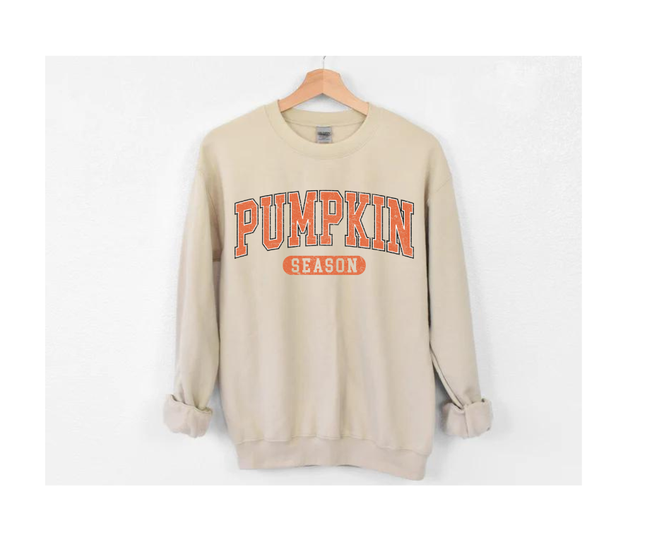 Pumpkin Season crewneck sweatshirt