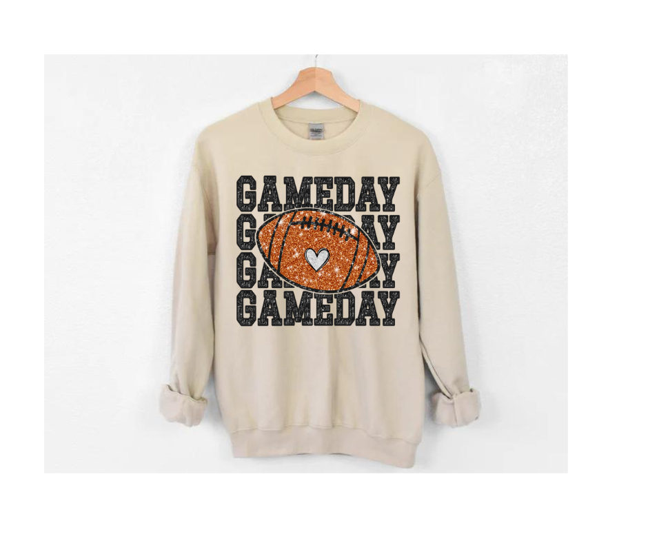 Gameday Football Crewneck Sweatshirt