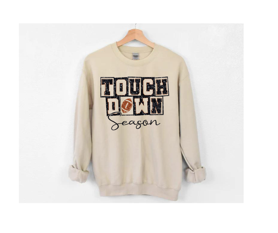 Touch Down Season crewneck sweatshirt