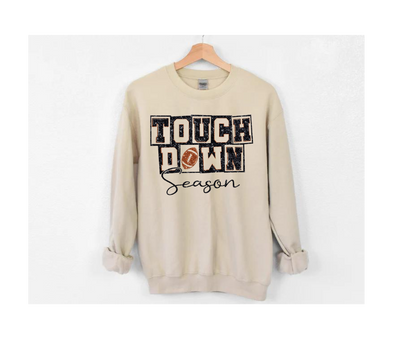 Touch Down Season crewneck sweatshirt