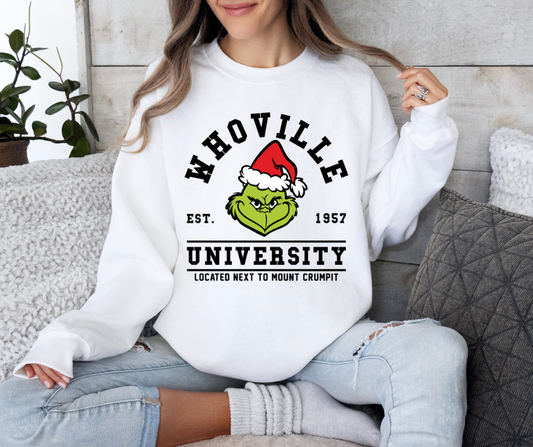 Whoville University Crewneck Sweatshirt