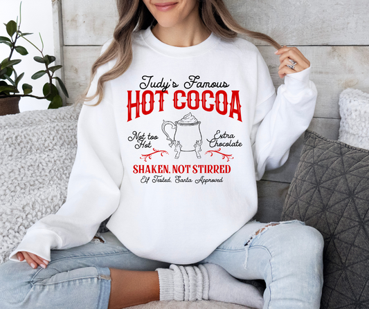 Judy's Famous Hot Cocoa Crewneck Sweatshirt