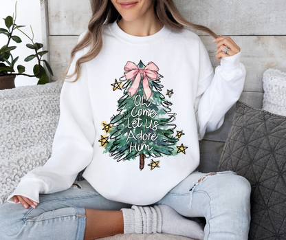 Christmas Tree Crewneck Sweatshirt