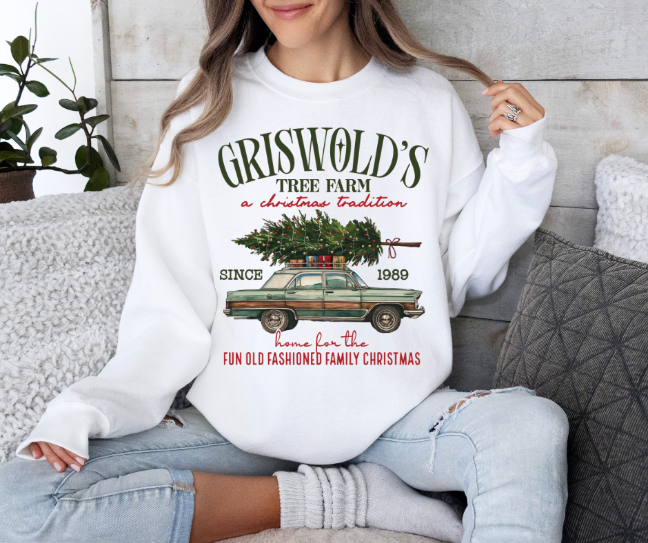 Griswold's Tree Farm Crewneck Sweatshirt